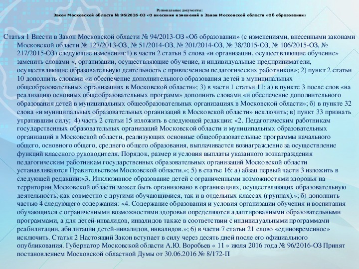 Перечень нормативных документов находящихся в торговом зале аптеки