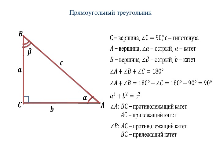 Самостоятельная работа сумма углов треугольника соотношения между сторонами и углами треугольника