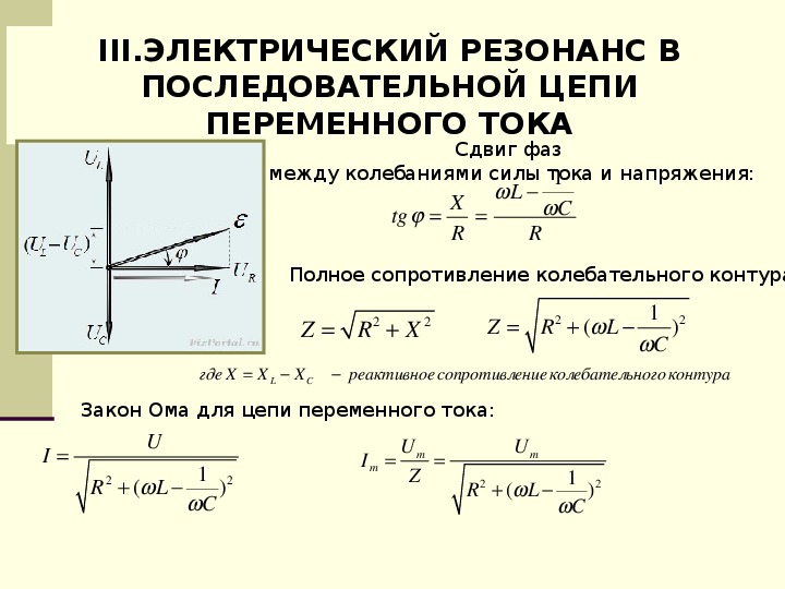 Резонанс цепи. Резонанс напряжений в цепи переменного тока. Условие резонанса напряжений в цепи переменного тока. Резонанс напряжений в электрических цепях переменного тока. Условия резонанса токов в цепи переменного тока.