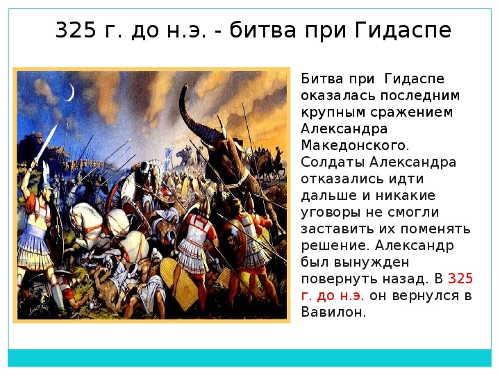 Технологическая карта урока поход александра македонского на восток