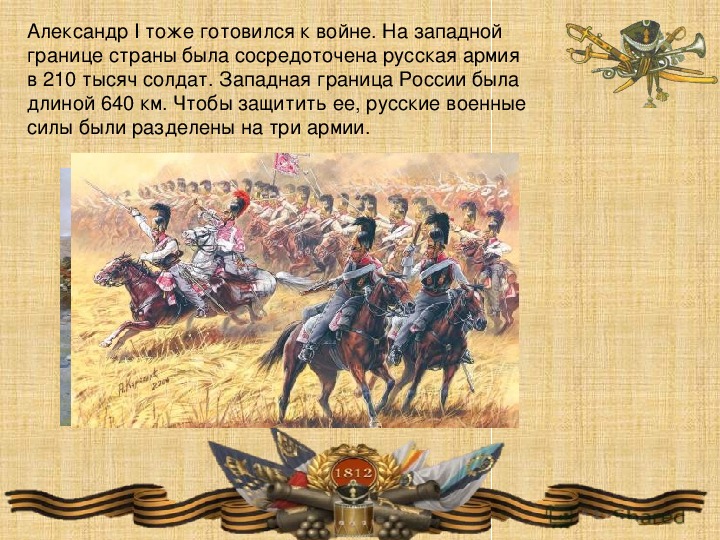 Гипотеза проекта по истории война 1812