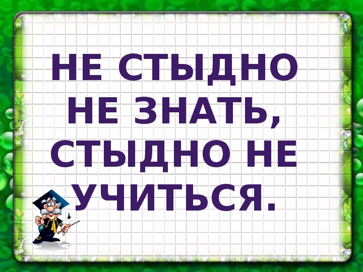 Не стыдно не знать стыдно не учиться конспект урока 4 класс родной русский язык презентация