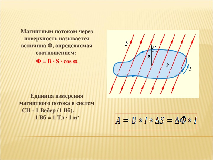 Определите магнитный поток через. Единицу магнитного потока - Вебер. Магнитным потоком называется величина. Величина магнитного потока. Магнитный поток.