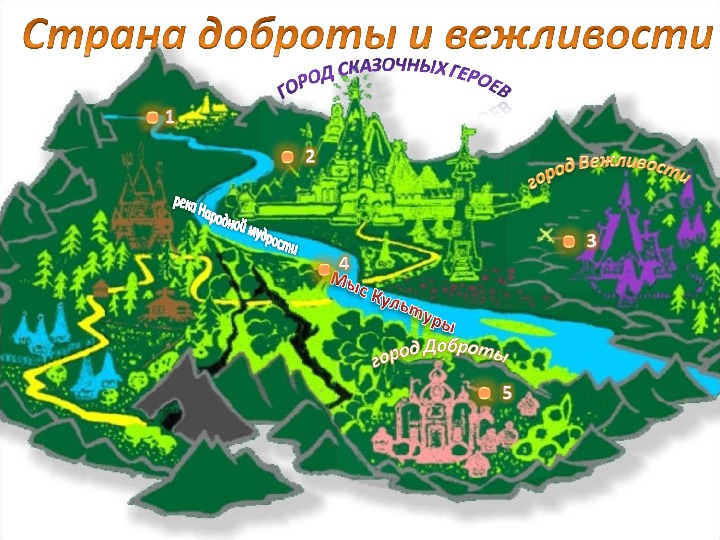 Город добра. Путешествие в страну доброты. Путешествие в страну вежливости. Карта волшебной страны. Путешествие в страну вежливости и доброты.