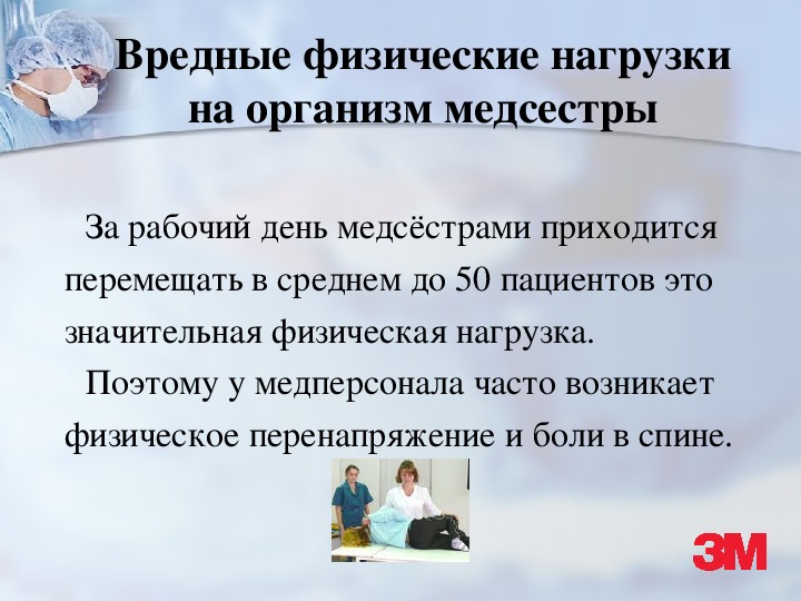 Презентация на тему факторы риска в работе медсестры