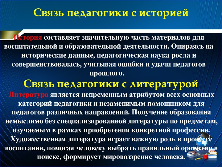 Составьте схему связь педагогики с другими науками