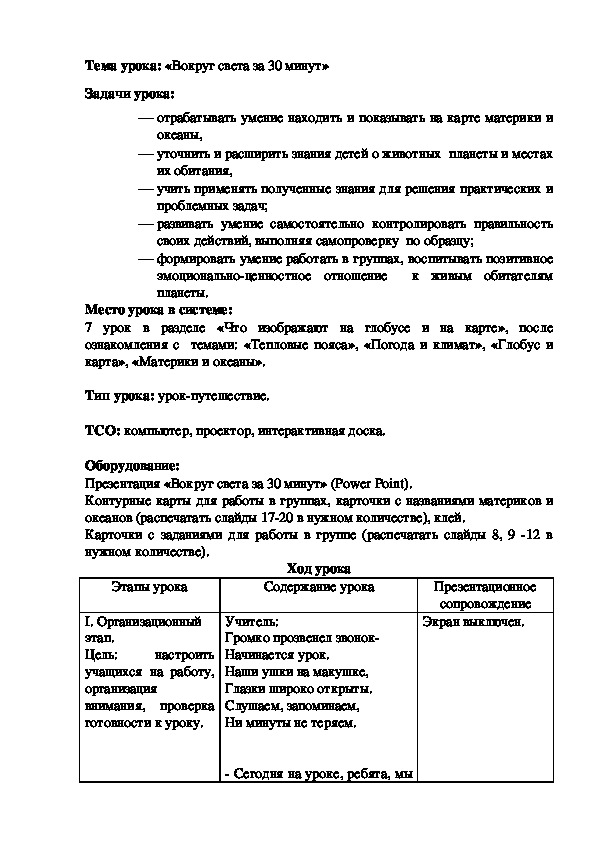 Обложка для материала Вокруг света за 30 минут
