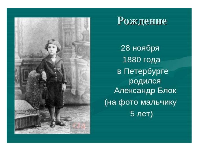 Александр блок презентация 8 класс