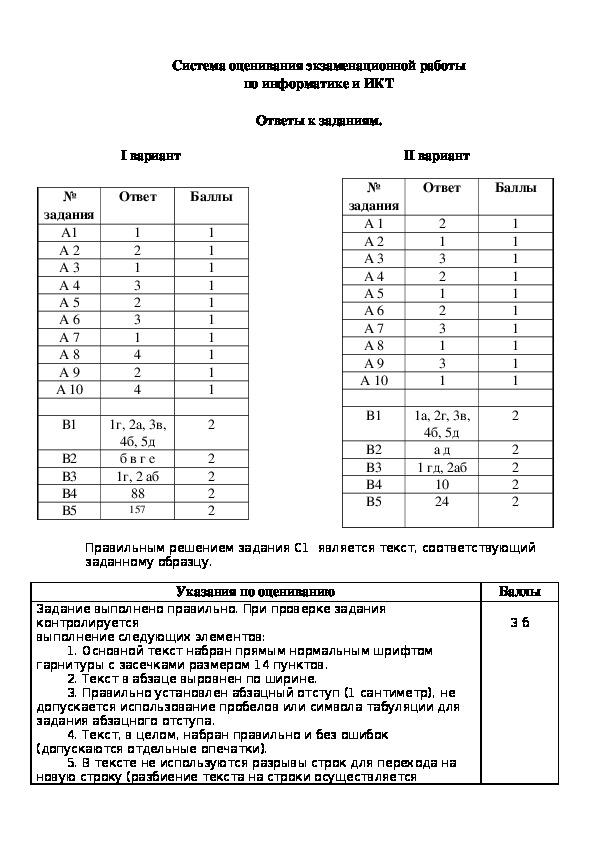 Экзаменационный материал по информатике ( 8 класс, Босова Л.Л.)