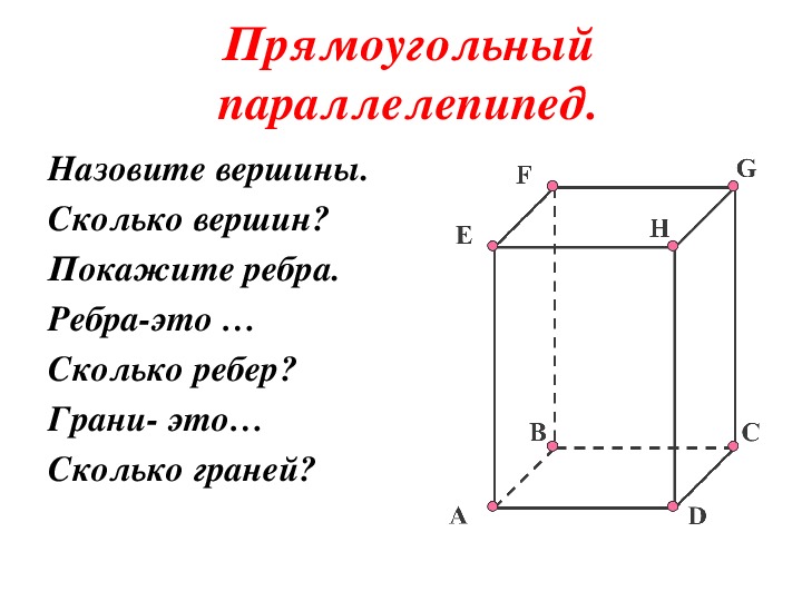 Объем прямоугольника параллелепипеда рисунок 92