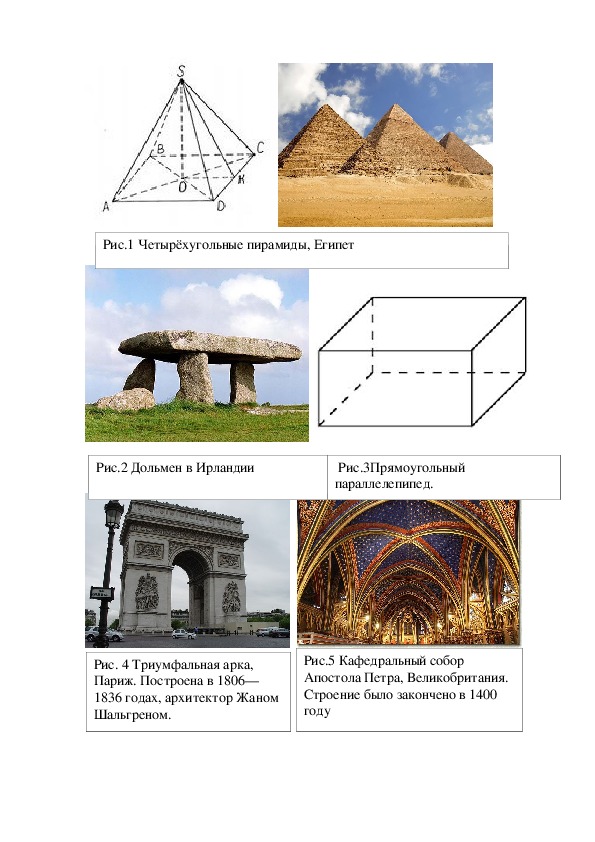 Научно - исследовательская работа по теме "Архитектура - застывшая математика в пространстве"  (8-9 класс)