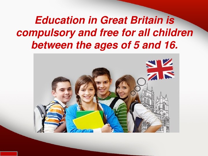 School education in great britain презентация