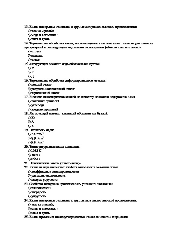 Тест по предмету индивидуальный проект 11 класс