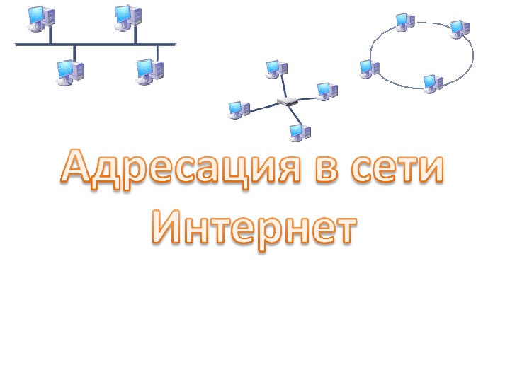 Адресация в сети Интернет