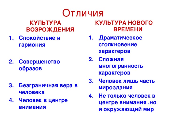 Сравните культуру