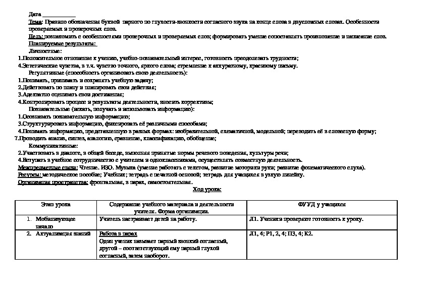 Обозначение буквой парного по глухости звонкости согласного звука на конце слова презентация