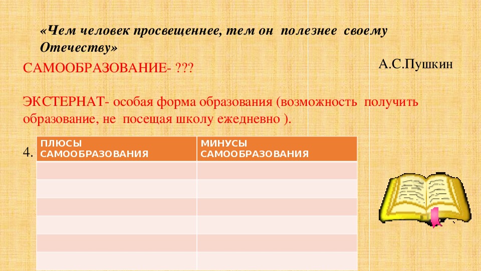 5 класс образование и самообразование презентация 5 класс обществознание