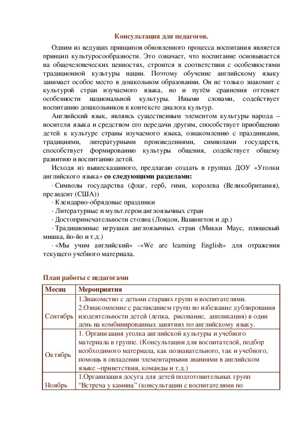 Обложка для материала консультация для педагогов