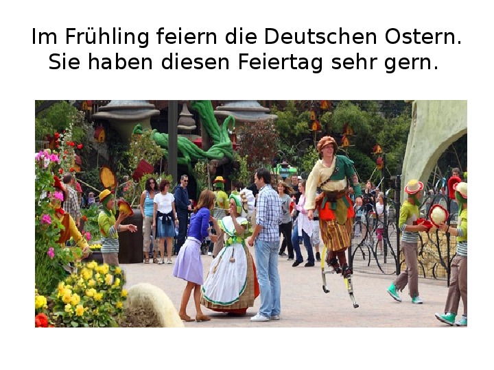 Презентация - Frohe Ostern! (Пасха в Германии) в 5 классе немецкий язык.
