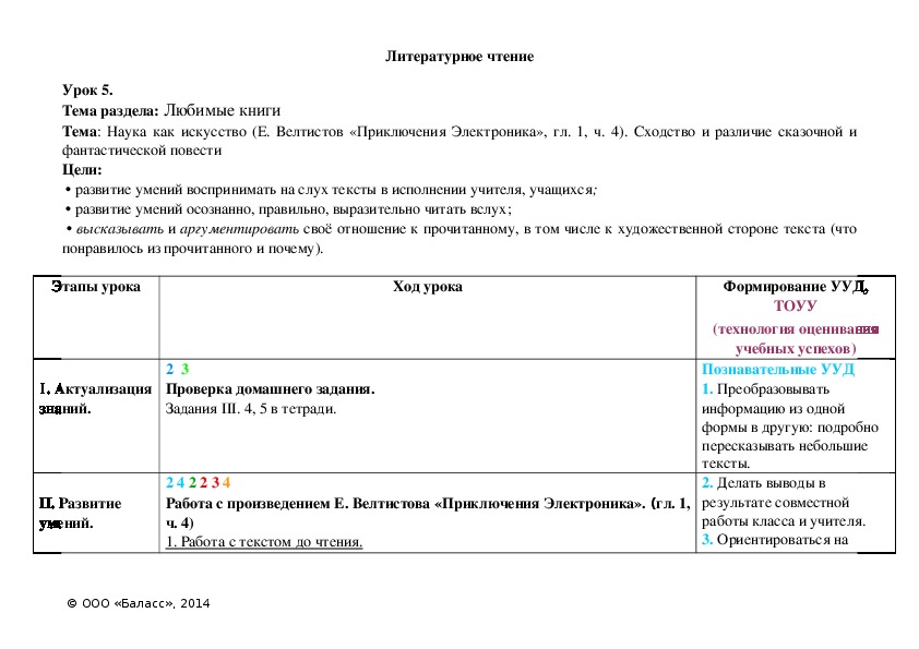 Обложка для материала Наука как искусство (Е. Велтистов «Приключения Электроника», гл. 1, ч. 4). Сходство и различие сказочной и фантастической повести