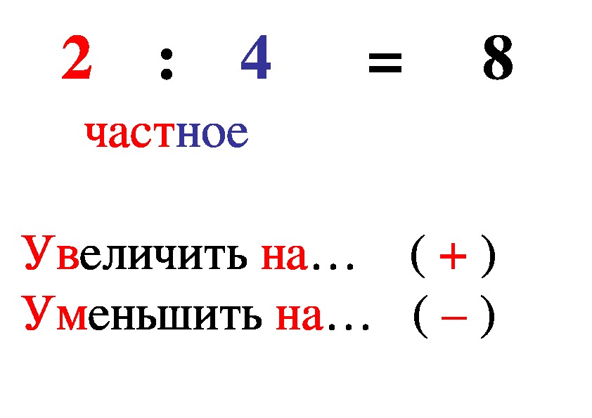 4 увеличить на 6