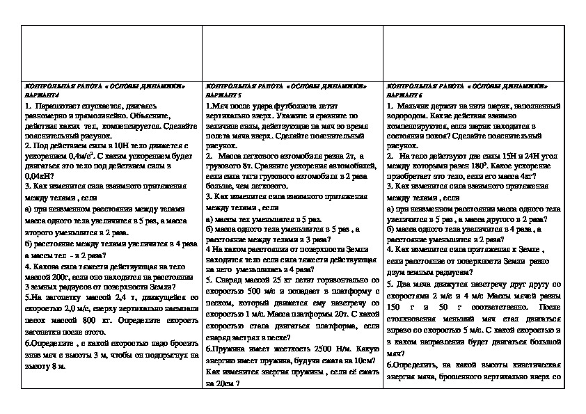 Основы динамики 9 класс презентация