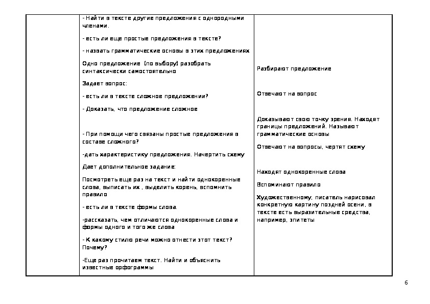 Конспект урока русского языка на тему,,Комплексное повторение главы 5,,(5 класс)