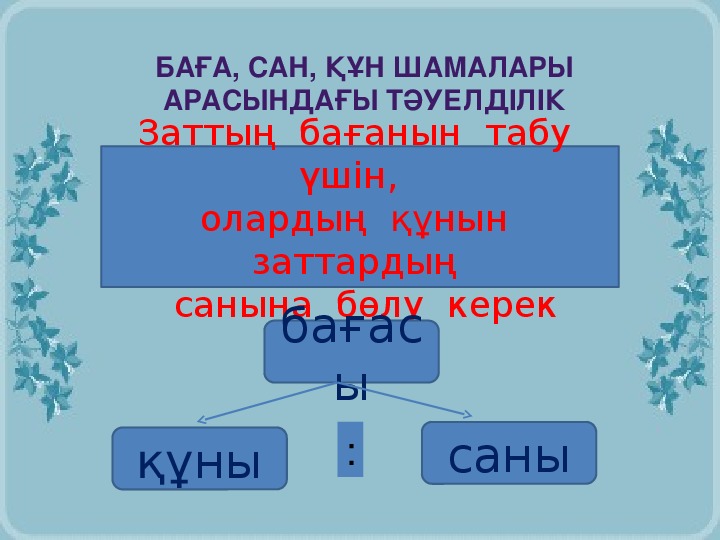 Факультатив 2 сынып