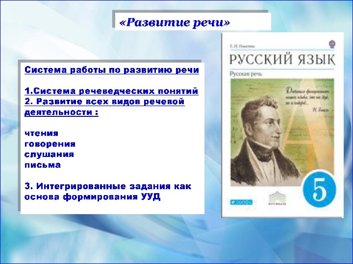 Презентация учебника. Презентация учебника по русскому языку.