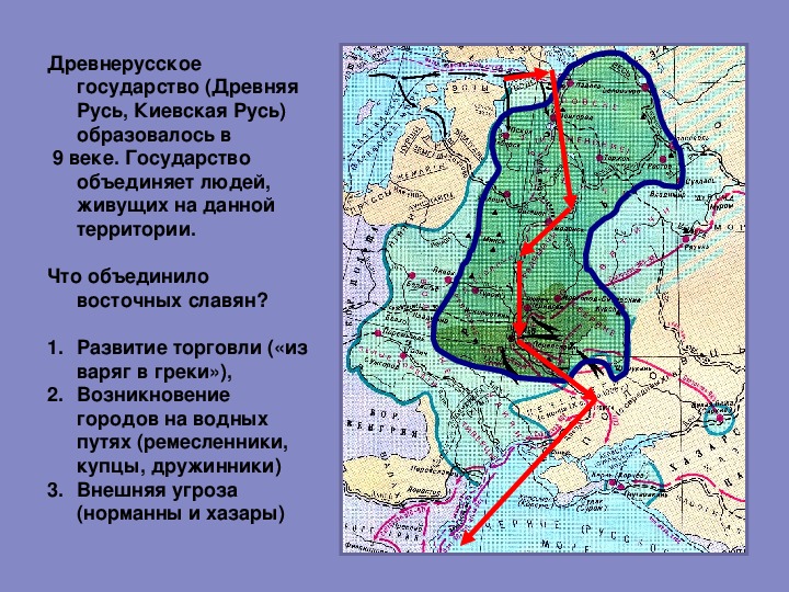 Киевская русь государственность