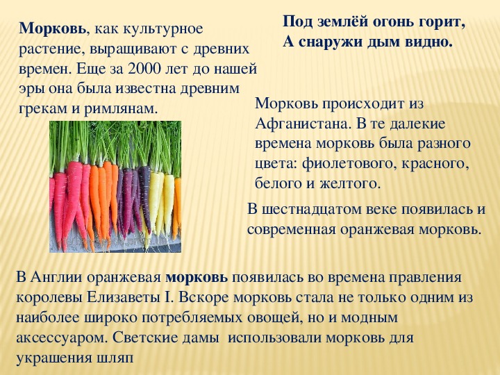 Презентация "Овощи"