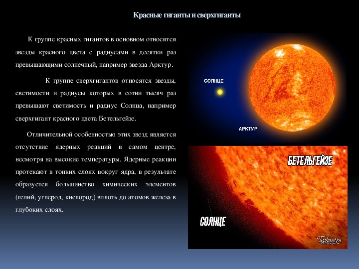 Презентация на тему основные характеристики звезд 11 класс