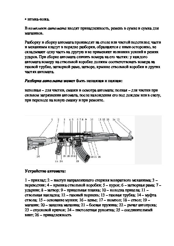 Огневая подготовка обж 10 класс презентация