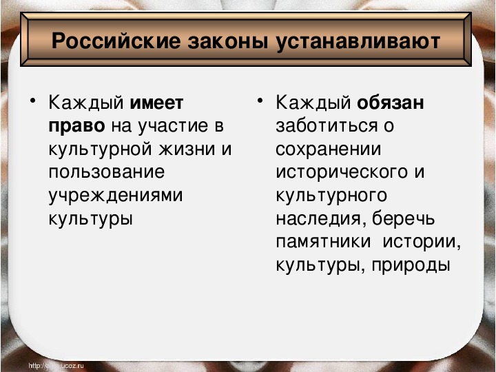 Для чего вы участвуете в культурной жизни