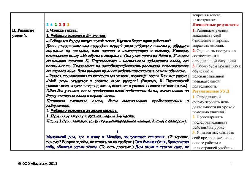 Паустовский мой дом презентация 3 класс