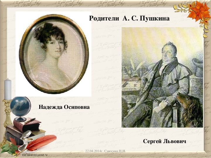 Как звали отца пушкина. Родители АС Пушкина. Кто родители Пушкина. Как звали родителей Пушкина. Кем были родители Пушкина.