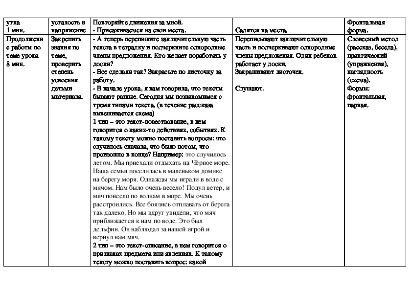 План текста гальштучнік