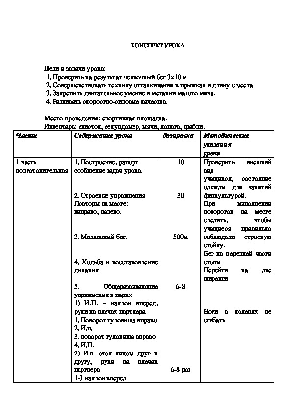 Обложка для материала КОНСПЕКТ УРОКА