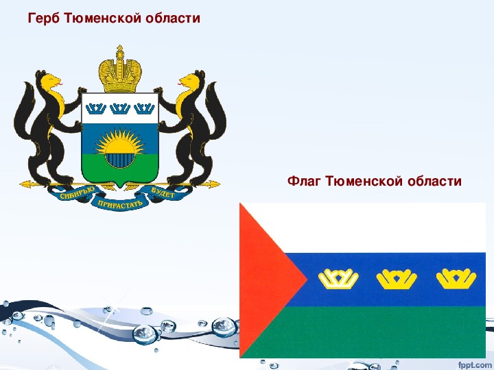 Символика тюменской области презентация