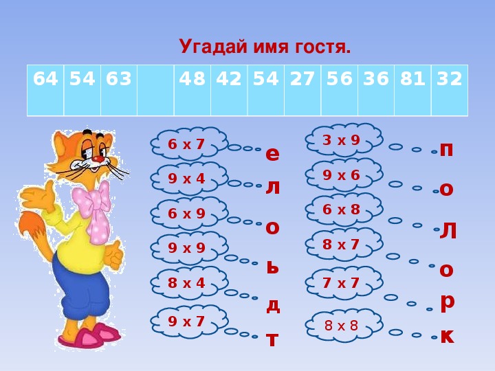 Урок деление на 3