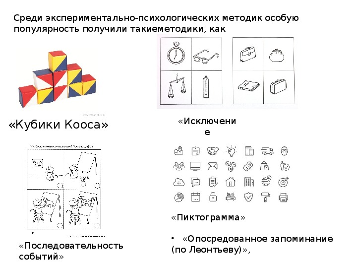 Методика запоминания по леонтьеву