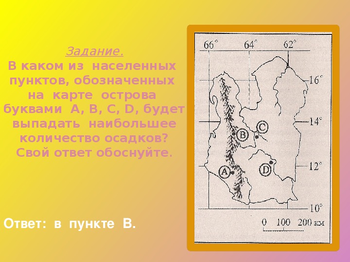 Укажите название населенного пункта обозначенного цифрой 1