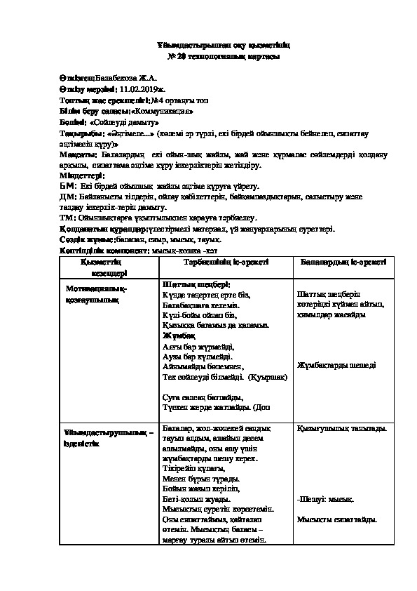 Обложка для материала Тақырыбы: «Әңгімеле...» (көлемі әр түрлі, екі бірдей ойыншықты бейнелеп, сипаттау әңгімесін құру)»