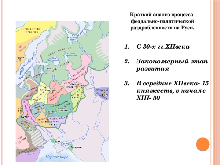 Тест по истории 6 класс политическая раздробленность