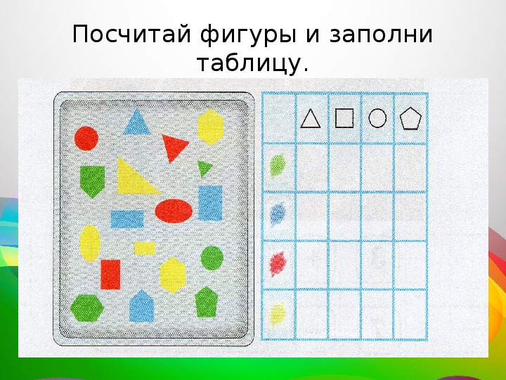 Посчитай фигуры