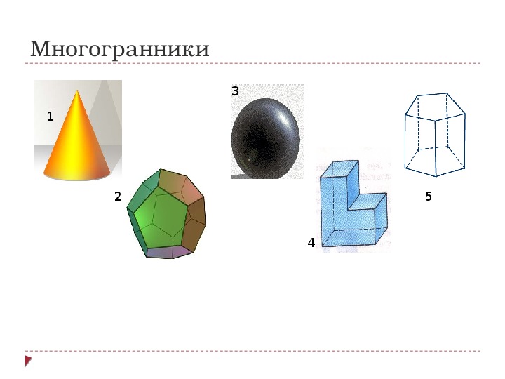 Геометрические тела и их изображение презентация 5 класс дорофеев