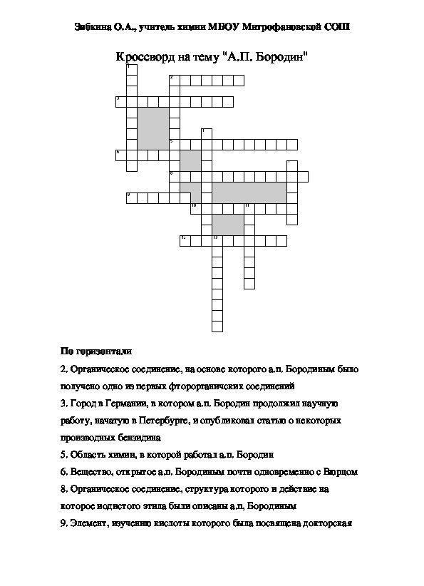 Кроссворд по творчеству лермонтова тютчева фета. Кроссворд про Александра Бородина. Кроссворд по Музыке с вопросами. Кроссворд на тему Бородина. Кроссворд Александр Порфирьевич Бородин.