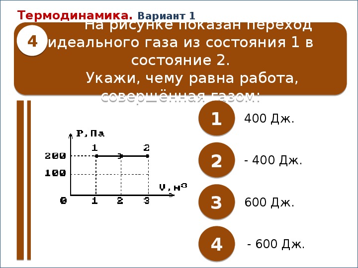 Термодинамика вариант 1 воздух в комнате