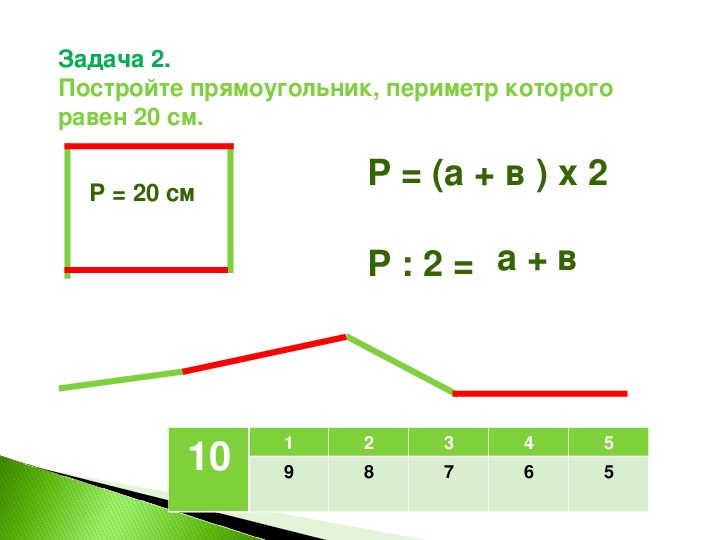 Решение геометрических задач в эксель