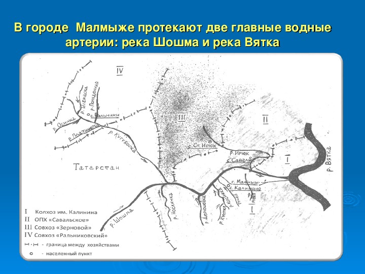 Презентация по географии на тему "Водные красавицы Малмыжского края" 8 класс